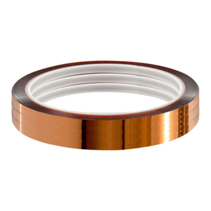 3 Rolls High Temperature Polyimide Tape for Sublimation Heat Transfer