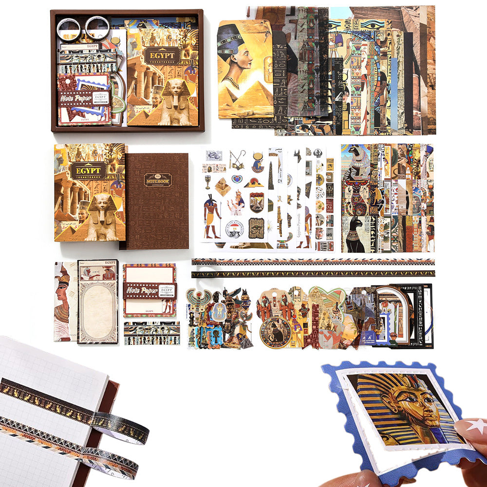 Vintage Scrapbook Kit Bullet Junk Journal Kit with Journaling and Scrapbooking Supplies