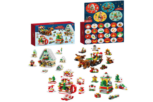 Advent Calendar 2025 Christmas House Mini Building Set
