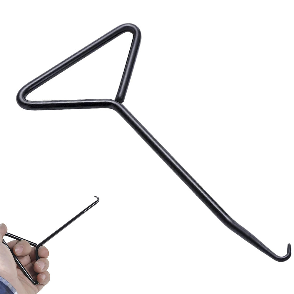 Motorcycle Exhaust Spring Puller Tool T Shaped Handle Pipe Springs Hook