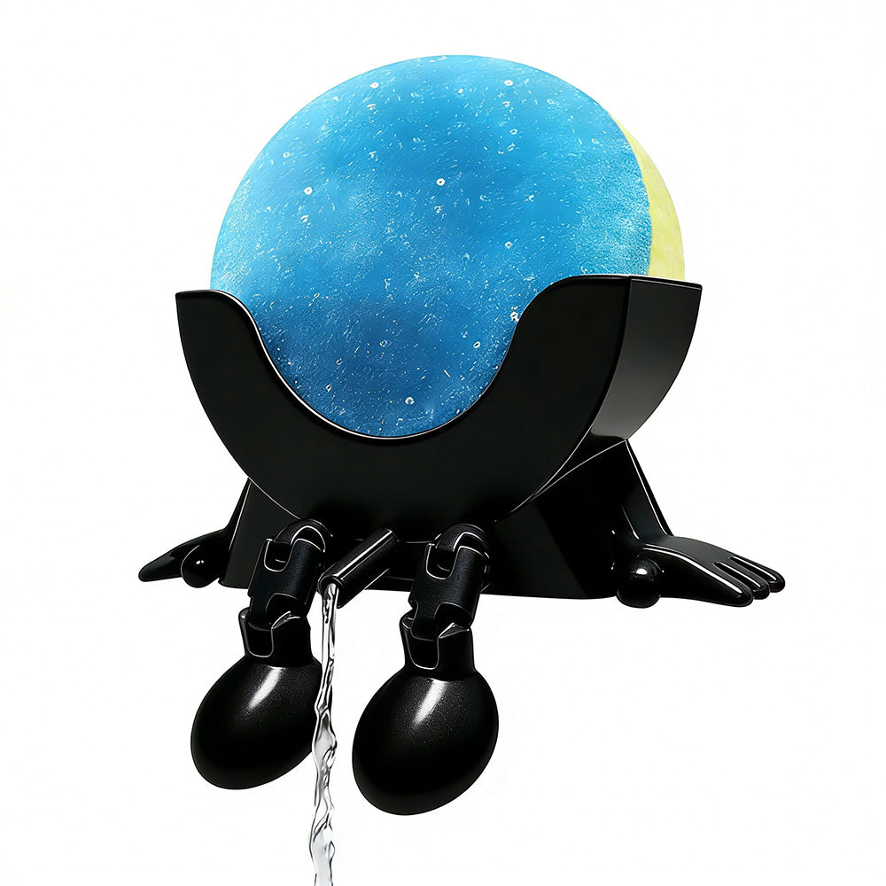 Smiley Face Sponge Holder Sink Drain Rack for Sink Edge