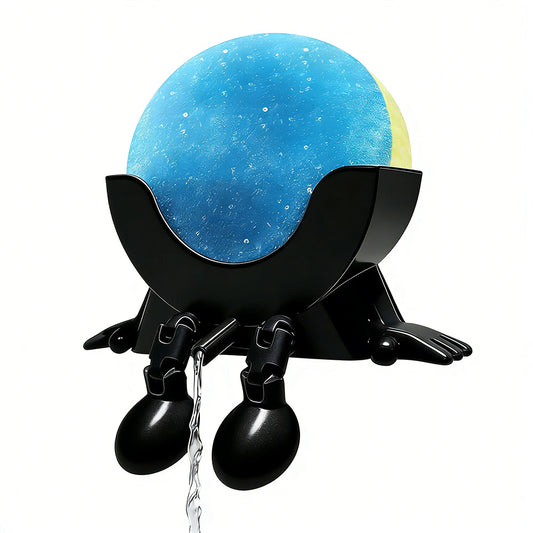 Smiley Face Sponge Holder Sink Drain Rack for Sink Edge
