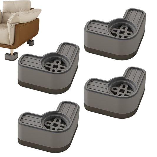 4 Pack Anti Vibration Washing Machine Feet Non Slip Pads for Washer Fridge Sofa