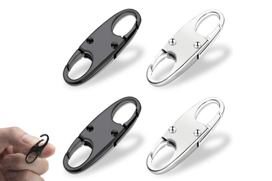 4Pcs Zipper Pull Replacement with Lock for Luggage and Suitcases