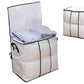 Clothes Quilt Blanket Storage Bags Foldable Blanket Storage Bins For Bedroom