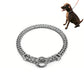 Dog Training Slip Collar Double-Row Chain for Large Dogs