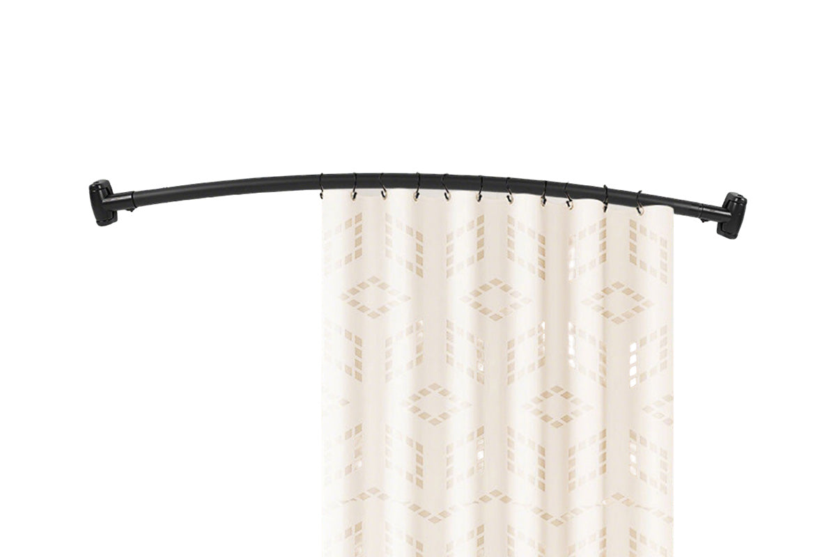 Curved Shower Curtain Rod Stainless Steel Shower Rods for Bathroom Bathtub