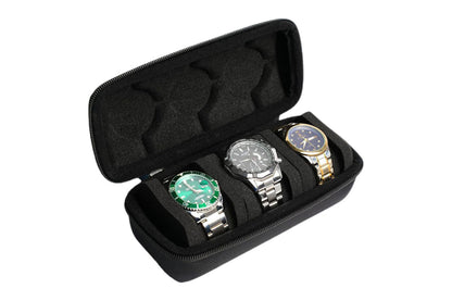 Portable Watch Storage Box Travel Storage Organizer Watch Roll Display Case