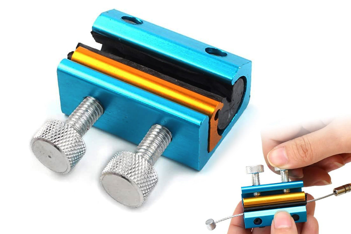 Dual Head Motorcycle Cable Lubricator Tool with Oil Clamp