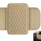 Microfiber Leather Car Center Console Cover Car Arm Rest Cover with 2 Storage Bags