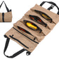 5 Pockets Tool Roll Organizer Bag Oxford Cloth Storage for Mechanics
