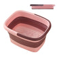 Collapsible Foot Bath Basin for Soaking Feet Foot Tub with Massage Acupoint