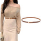 Vintage Womens PU Leather Casual Belt for 72 to 94cm Waist