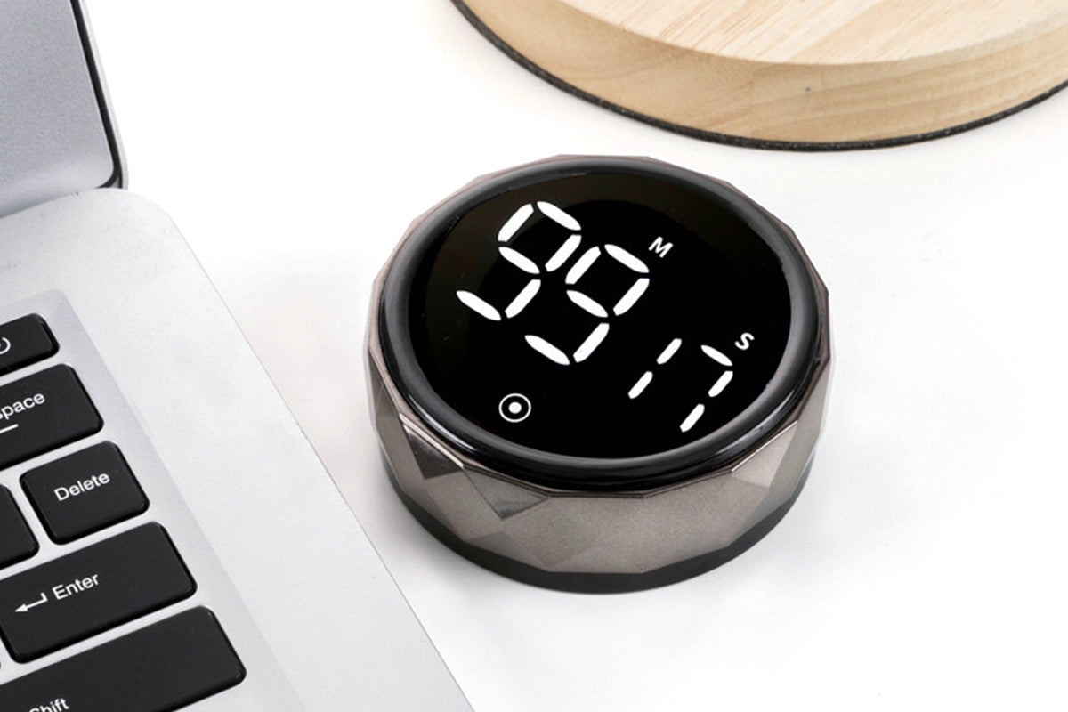 LED Digital Kitchen Timer Stopwatch for Cooking Learning and Classroom