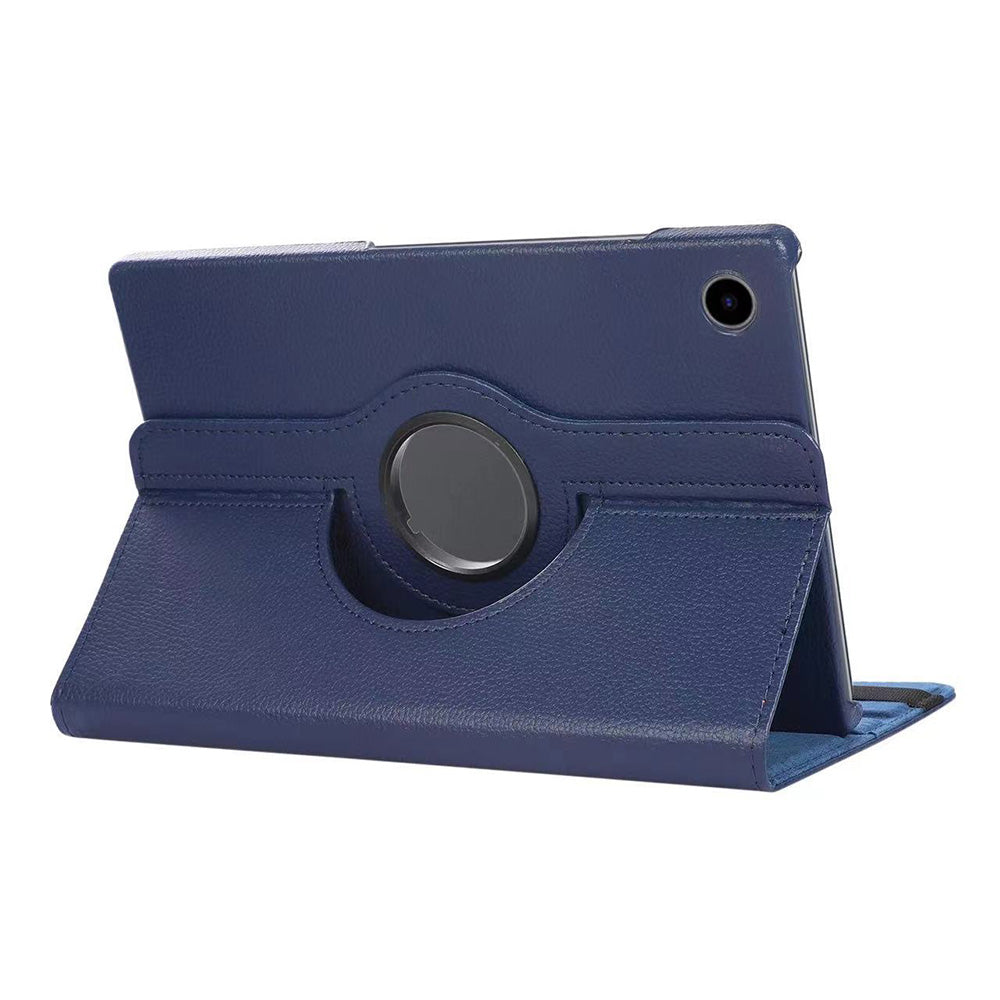 360 Rotating Case for Samsung Tab A9 Plus 11 Inch PU Leather Cover with Stand