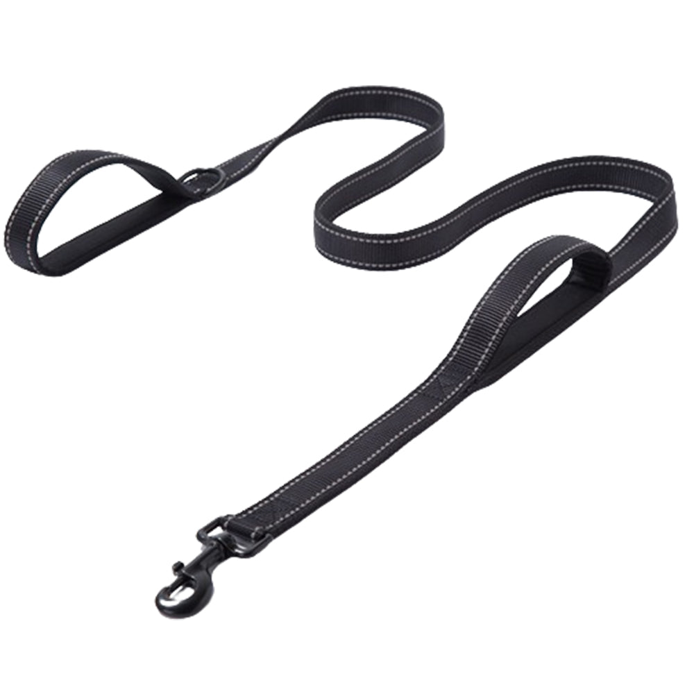 Reflective Dog Training Lesh with Double Handle Lead