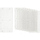 8 Piece Plastic Aquarium Grid Divider Set for Fish Tanks and Breeding