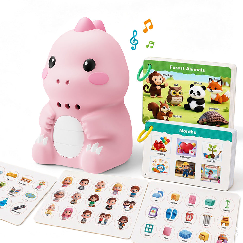 Dinosaur English Learning Touch Pen with 600 Words Cards Stickers and USB
