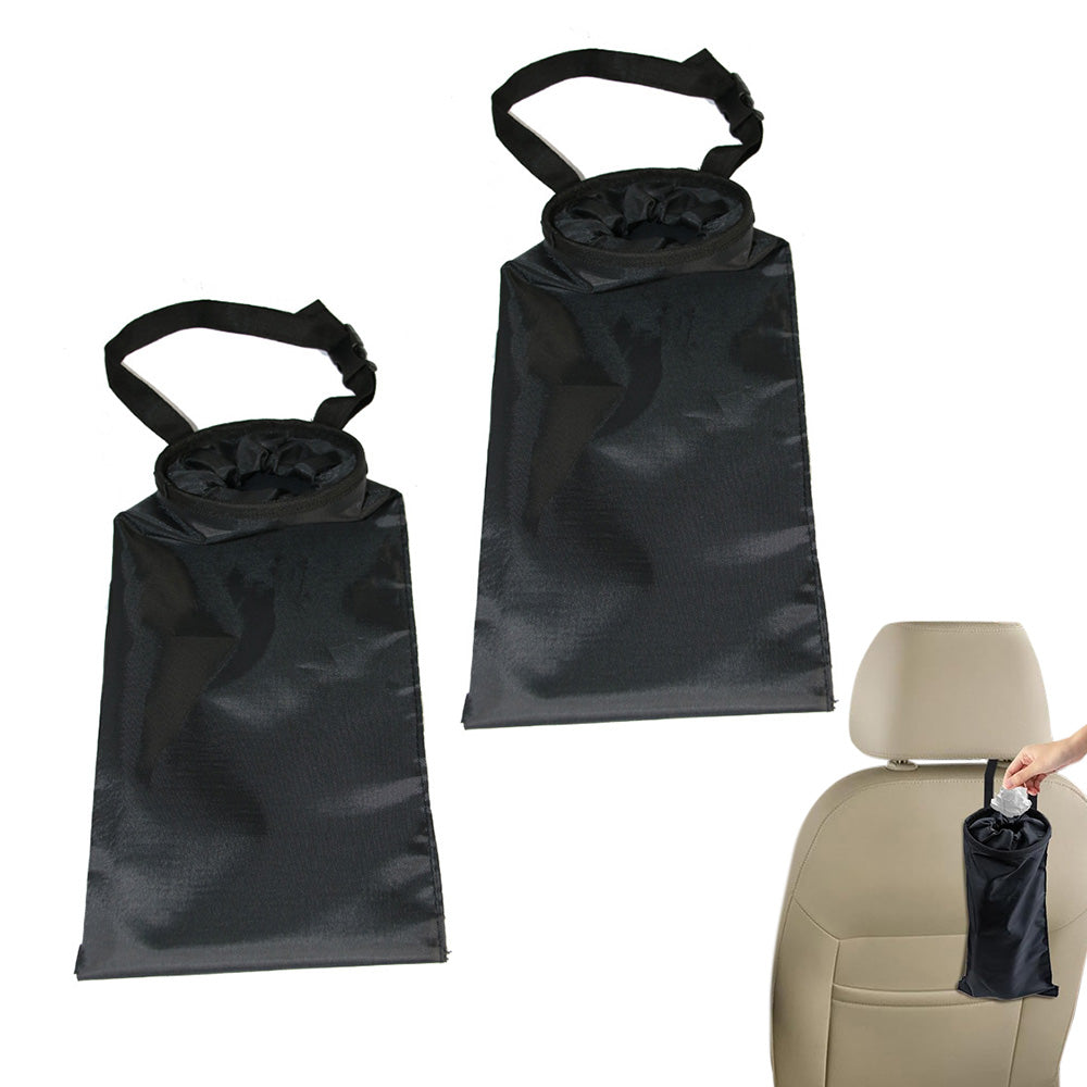 2XReusable Hanging Car Trash Bag Washable