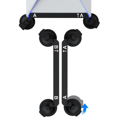 Adjustable Suction Cup Mount for Starlink Mini with Sunroof Car Window