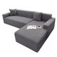 Elastic Full-Cover T-Shaped Jacquard Universal Sofa Slipcover for 1-4 Seater