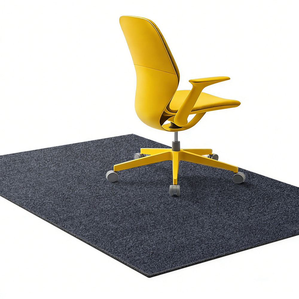 Office Chair Mat for Hardwood Floor Anti-Slip TPE Desk Rug for Home and Office
