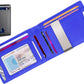 Mens Slim Wallet Leather Money Clip RFID Blocking Front Pocket Bifold Thin Card Holder