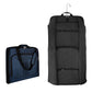 Water-resistant Foldable Garment Bag for Travel with Hanger Detachable Shoulder Strap