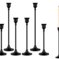 6PCS Vintage Candlestick Holders Set for Wedding Dinner Party Home Decoration