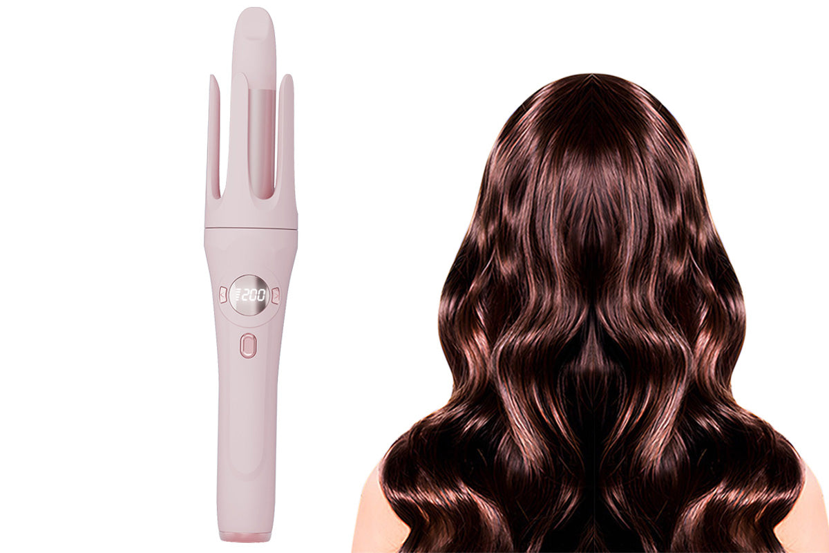 Auto Rotating Wireless Hair Curler 32mm for All Hair Types