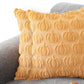Fall Pillow Covers Halloween Pumpkins Faux Fur Pillowcase for Chair Sofa-Brown