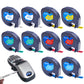 10 Pack 12 mm Label Tape Compatible with Dymo LetraTag 91330