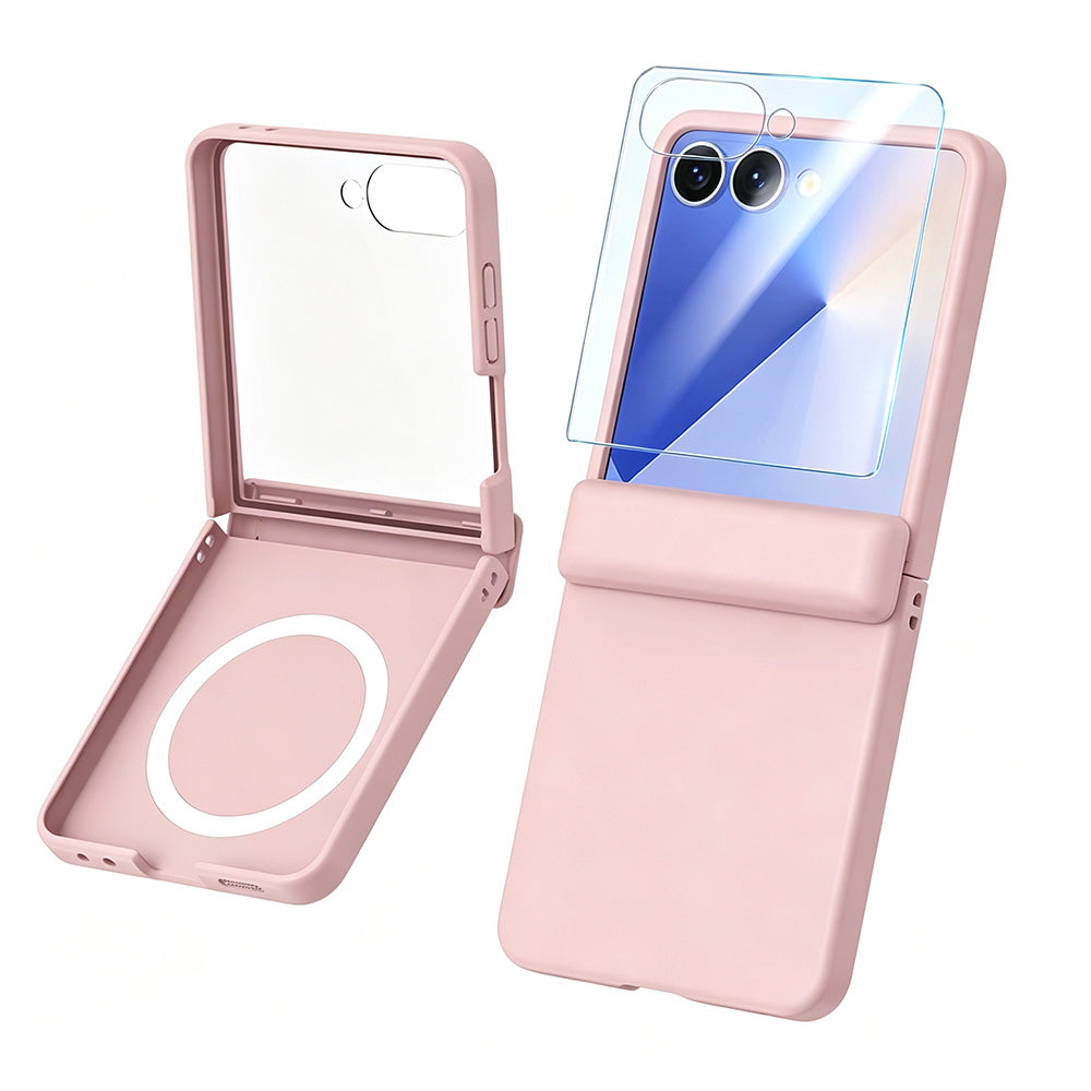 Case and Screen Protector for Samsung Galaxy Z Flip 8 with Hinge Cover