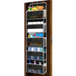5-Tier Over the Door Hanging Storage Organizer with 10 Side Mesh Pockets