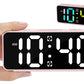 Small Digital Alarm Clock with 6 Dimmers and 5 Alarm Volumes for Bedrooms