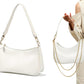 Shoulder Bag With Both Chain And Strap Design Underarm Purse Handbag For Women
