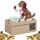Robotic Eating Dog Coin Bank Electric Coin Bank for Little Ones