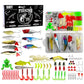 Fishing Lures kit Baits Tackle for Bass Trout Salmon Fishing Accessories