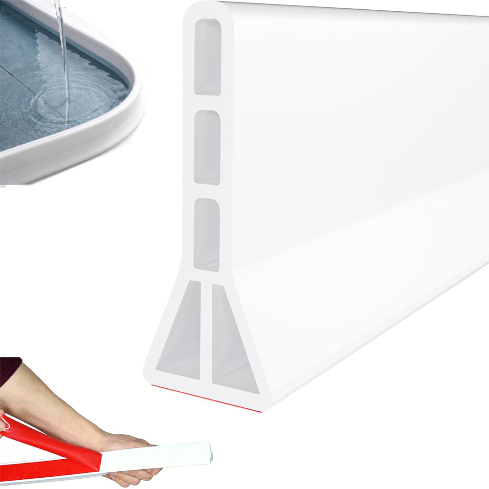 Shower Threshold Water Dam Flexible Self Adhesive Water Containment