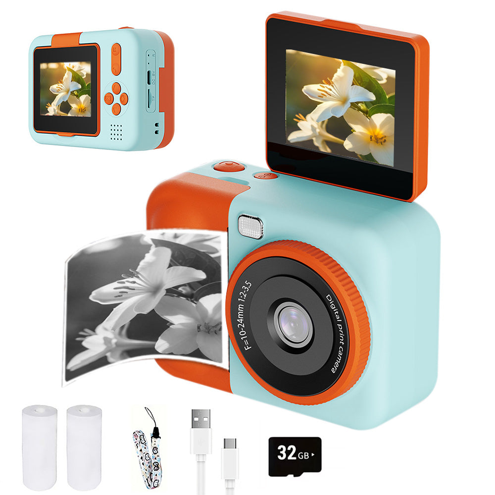 S11 48MP Instant Print Camera for Boys Girls with 32GB Memory Card
