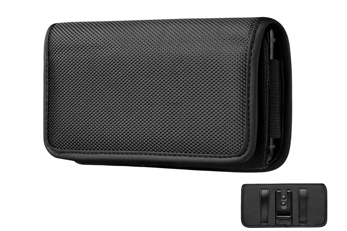 Universal Cell Phone Belt Holster Pouch with Hook and Loop Closure for Men and Women
