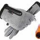 Winter Gloves Thermal Touch Screen Windproof Warm Outdoor Cold Weather for Men Women-Grey