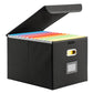 File Organizer Box With Lid Collapsible File Folder Organizer For Office Document