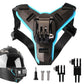 Motorcycle Helmet Chin Mount for Action Camera Quick Release Shockproof