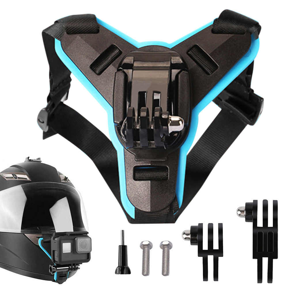 Motorcycle Helmet Chin Mount for Action Camera Quick Release Shockproof