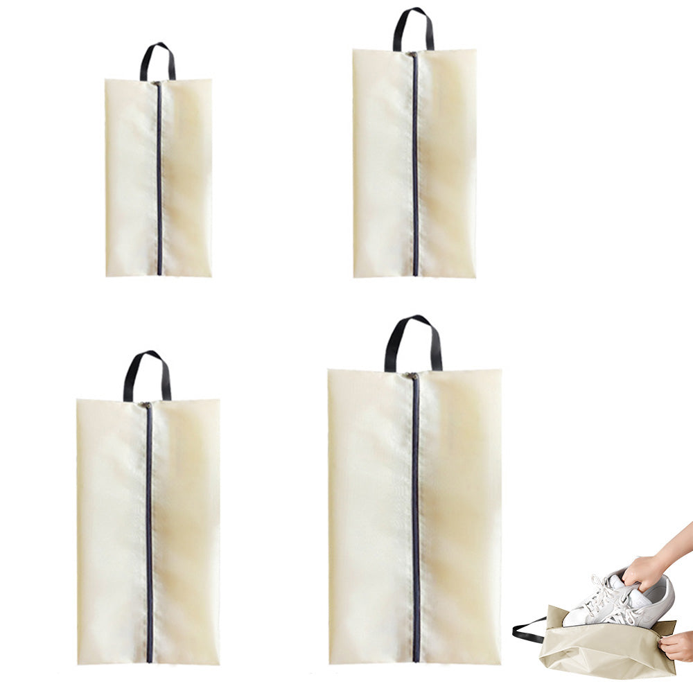 4Pcs Water-Resistant Travel Shoe Storage Bags