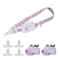 2XPhone Lanyard Clip and Go Strap for Phone with Wallet Crossbody
