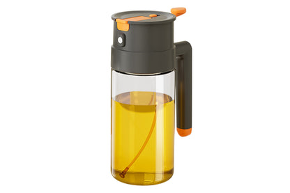 2 In 1 650ml Oil Sprayer Olive Oil Dispenser Bottle For Cooking Baking BBQ