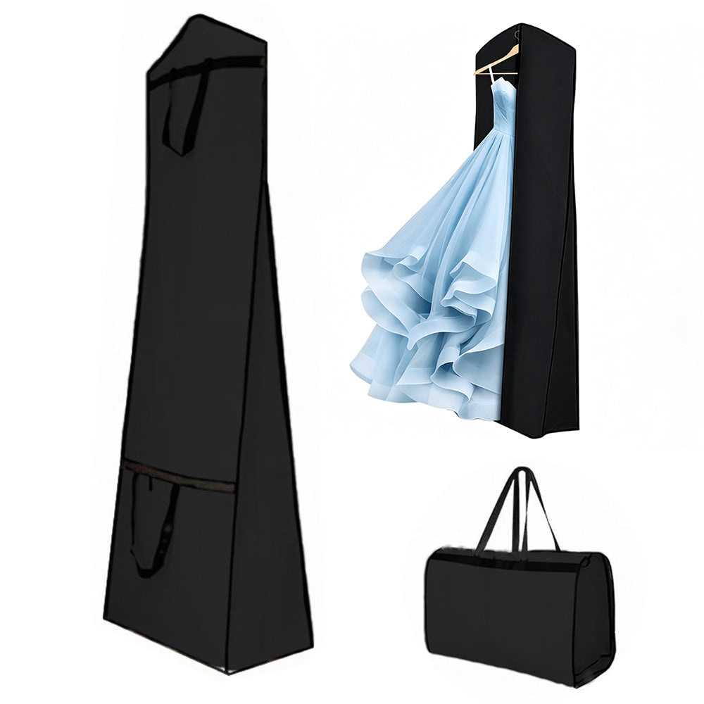Portable Wedding Dress Garment Bag for Bridal Gowns and Cheongsam