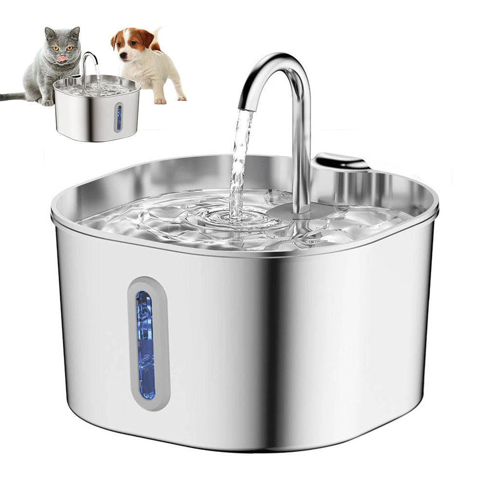 Electronic Automatic Pet Water Fountain USB 2.2L for Cats and Small Animals